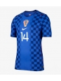 Moške Nogometnih dresov Hrvaška Ivan Perisic #14 Gostujoči SP 2026 Kratki rokavi Moške Nogometnih dresov Hrvaška Ivan Perisic #14 Gostujoči SP 2026 Kratki rokavi